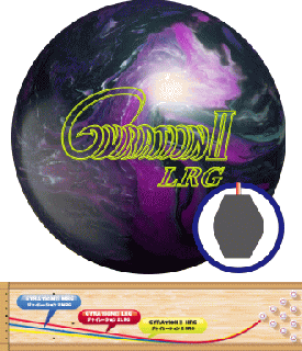 ABS ジャイレーション2＜LRG＞（ボウリングボール）の商品画像