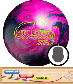ABS ジャイレーション2＜HRG＞（ボウリングボール）の商品画像