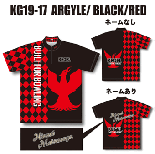 ケーゲル KG19-17＜ARGYLE/BLACK/RED＞の商品画像