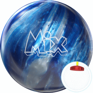 ストーム MiXウレタン＜ブルー/シルバー＞（ボウリングボール）の商品画像