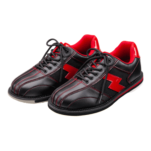 3G Racer ボウリングシューズ ブラック/レッド 25cm 3G Mens Racer Black Red Right Hand Bowling Shoes s + FREE