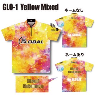 900GLOBAL ハニーバジャーウェア＜GLO-1 Yellow mixed＞（ボウリングウェア）の商品画像
