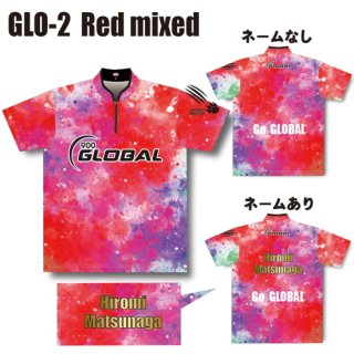 900GLOBAL ハニーバジャーウェア＜GLO-2 Red mixed＞（ボウリングウェア）の商品画像