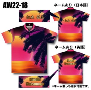ABS 2022 サマーモデル＜AW22-18＞（ボウリングウェア）の商品画像