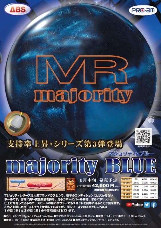 人気ブランド】ABS PRO-AM マジョリティ ブルー- ボウリング 人気ブランド】ABS PRO-AM マジョリティ ブルー- ボウリング