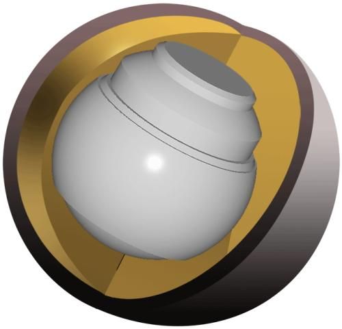 高硬度を誇る特殊なウレタン素材を採用！！ABS アキュスペア＜パープル