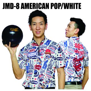 キャプテンサンタ×ABS＜JMD-8　AMERICAN POP／WHITE＞スプリングコラボレーション（ボウリングウェア）の商品画像