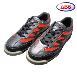 ABS　S-505　ブラック/レッド（ボウリングシューズ）の商品画像