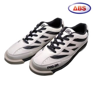 ABS　S-505　ホワイト/ブラック（ボウリングシューズ）の商品画像