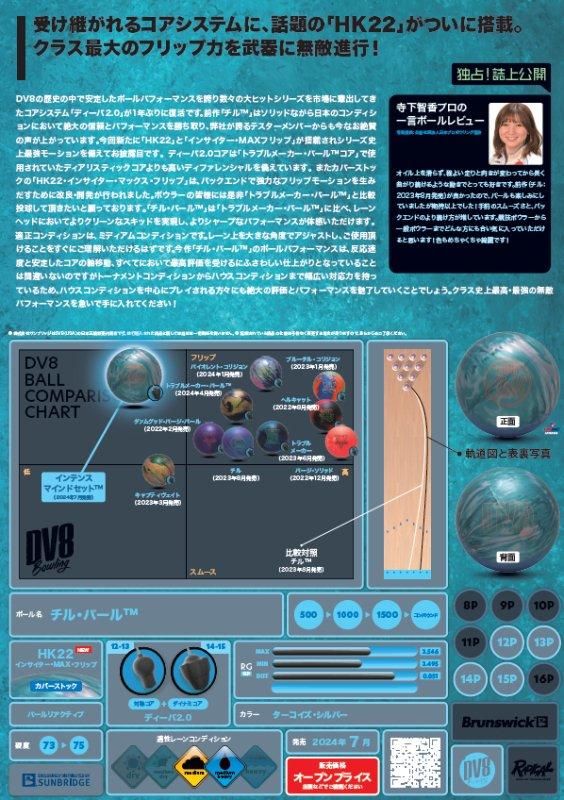 受け継がれるコアシステムに、話題の「HK22」がついに搭載】DV8 受け継がれるコアシステムに、話題の「HK22」がついに搭載】DV8
