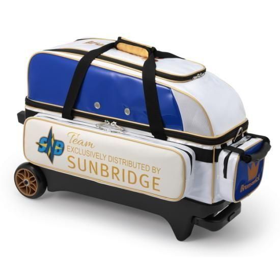 ボウリングバッグ　ボールバッグ　カート　トリプルローラー　ボウリングバッグ3個 サンブリッジ TEAM SUNBRIDGE トリプルローラーバッグ（ボウリング
