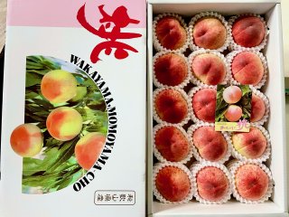 和歌山県産あらかわの桃　約4kg　15玉の商品画像