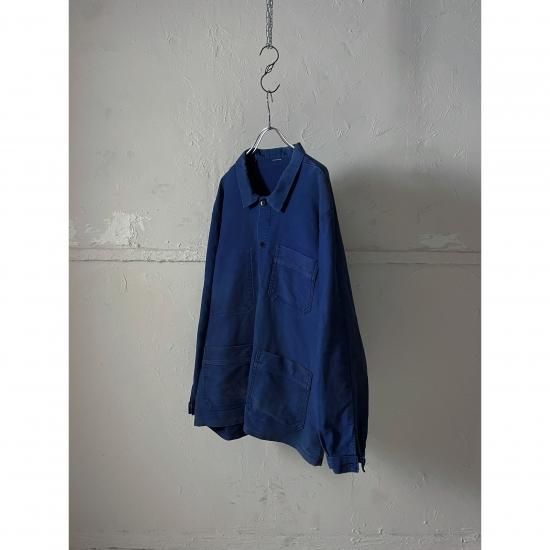 80s モースルキン 木更津 古着屋 Tsumiki」80s moleskin french work jacket （80年代