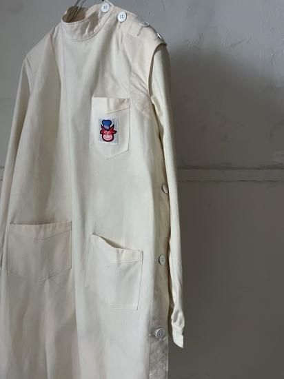 1920〜30s フランス　ブッチャースモック　ユーロヴィンテージ 1930s フランス ブッチャースモック 1920〜30s フランス ブッチャー