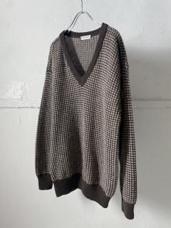 "GIORGIO ARMANI" V-neck knit 