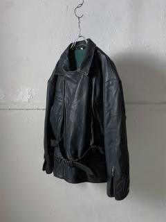 Euro leather riders jacket