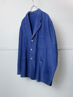 French work moleskin tailored jacket 