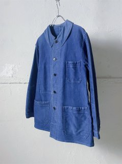 60s French work moleskin  jacket