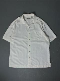 Rayon Poly open collar shirt size XL