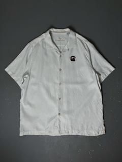 Silk open collar shirt size XL
