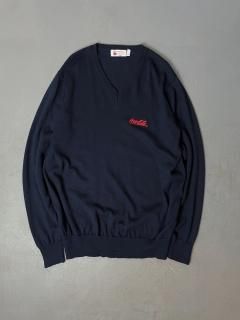 coca-cola V-neck sweater size XL