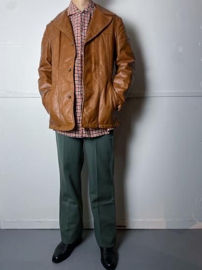木更津 古着屋 Tsumiki」70s Richman BROTHERS leather jacket
