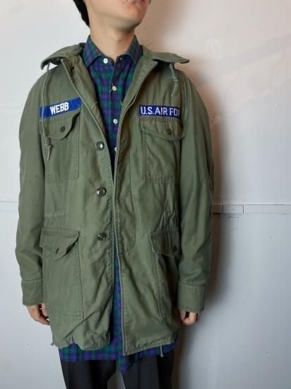 キャトルジャケット【アメリカ空軍】USAF60'sフィールドジャケット パーカー 木更津 古着屋 Tsumiki」60s US AIR FORCE field jacket (60