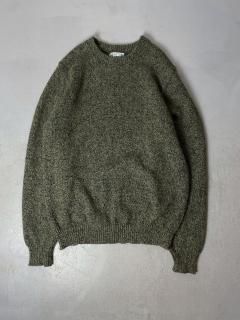 middle gauge made in USA plain sweater size L