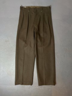 Dead stock French army M52 wool trousers size24