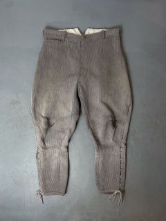 40~50s French vintage pique jodhpurs pants