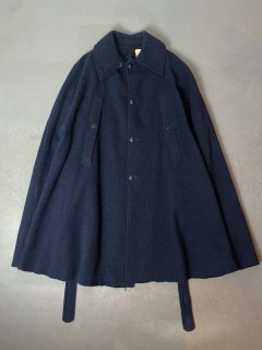 60s vintage french army wool cape "MITIN"