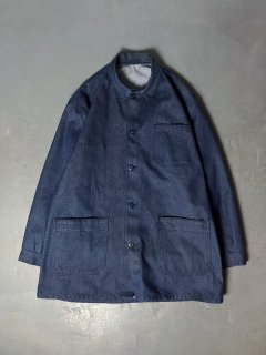 70s French work denim jacket