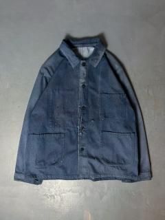 70s French work denim jacket