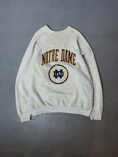 90s College Print sweat shirt size XL