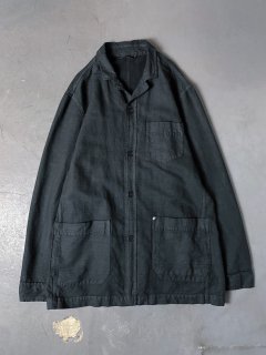 Overdyed Linen french work jacket