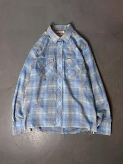 70s "BORO" Penneys Ranchcraft western shirt size 16