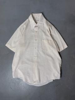 70s USA S/S allprint shirt size L
