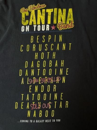 木更津 古着屋 Tsumiki」BAND Tee STAR WARS CANTINA size XXL