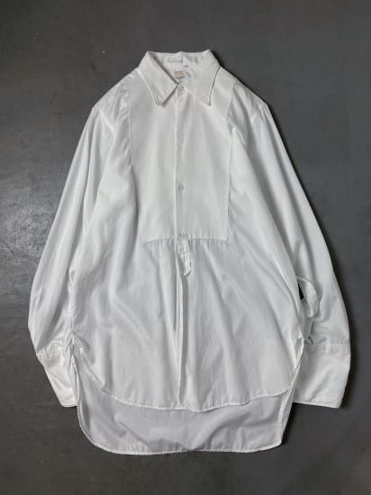 木更津 古着屋 Tsumiki」40s~50s ENGLAND vintage bosom shirt