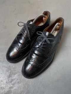 Italy Wing Tip leather shoes size 27cm