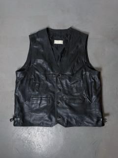 Euro Leather Vest size XXXL