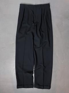 80s USA Tuck Slacks size 82cm