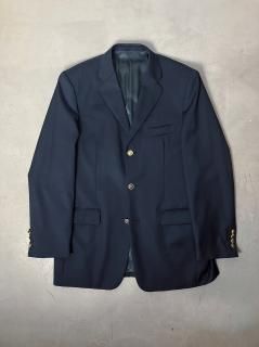 Italy Double Navy Blue Blazer