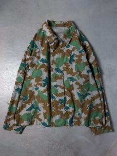 60s East German military NVA Blumentarn camo jacket