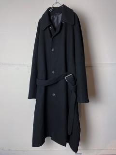 Euro wool long coat