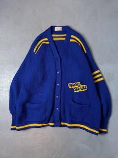 50s USA Vintage Lettered Cardigan