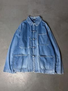50s~60s French China Denim work jacket