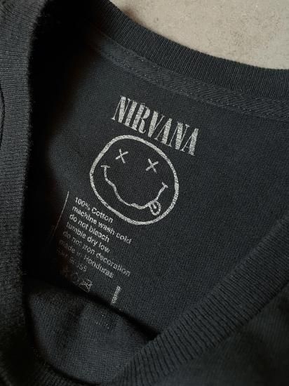 木更津 古着屋 Tsumiki」BAND Tee NIRVANA（ニルヴァーナ バンドTシャツ）