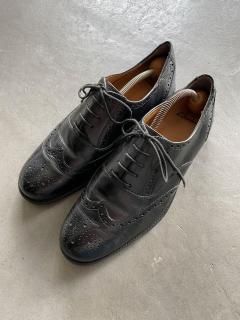 Clarks wing tip leather shoes size 26cm