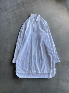 Euro vintage ユーロヴィンテージ　白　ブルー刺繍　トップス　古着 Euro vintage ユーロヴィンテージ 白 ブルー刺繍 トップス 古着